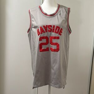 ZACK MORRIS #25 SAVED BY THE BELL BAYSIDE JERSEY Size Medium